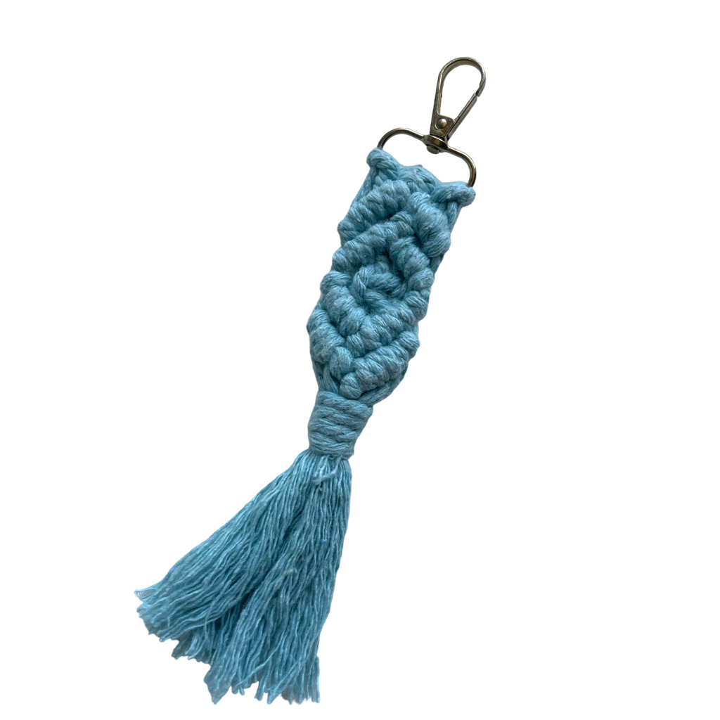 I Want To Smell The Perfume - June Macrame Keychain