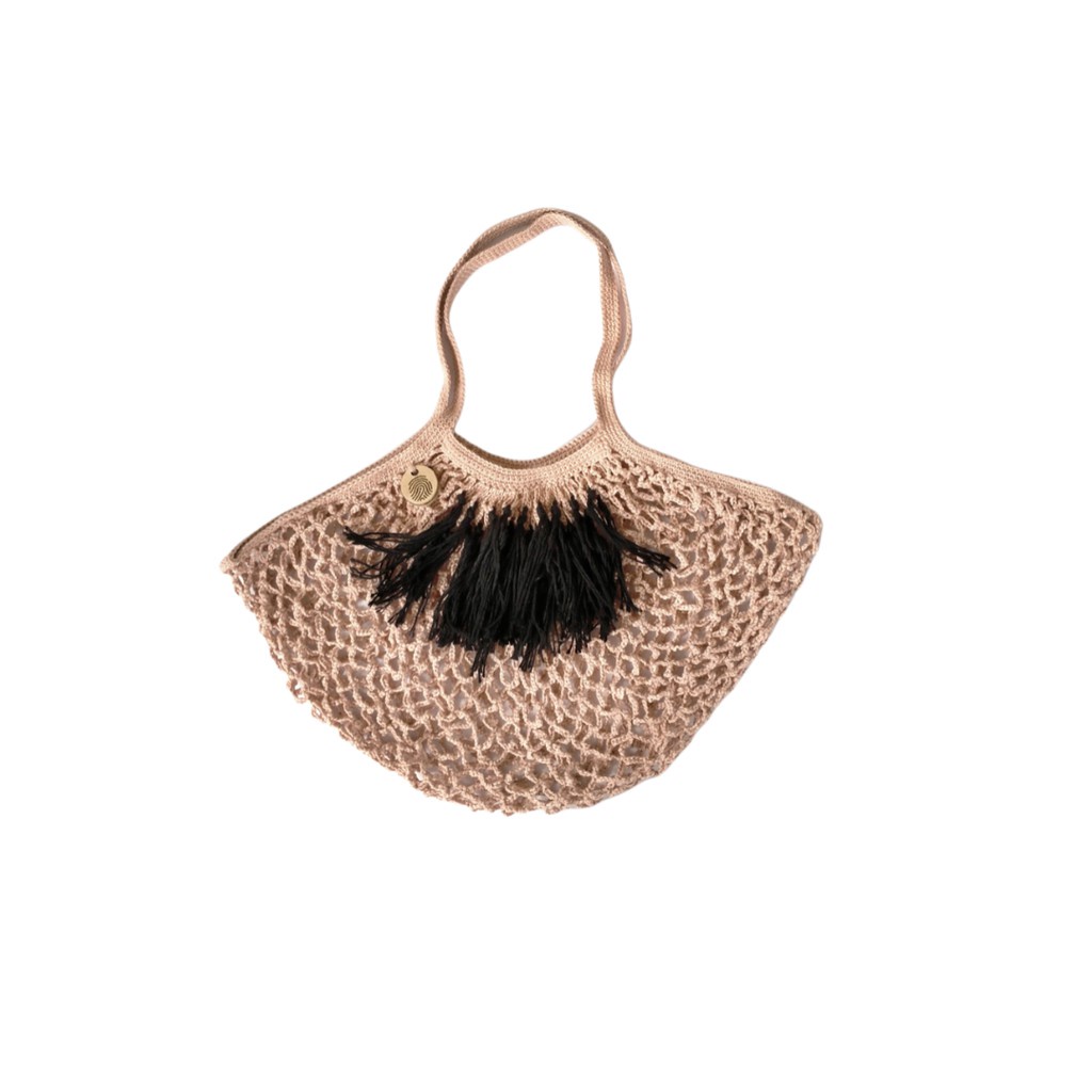 I Want To Smell The Perfume - Melly Fringes - Tas crochet untuk liburan