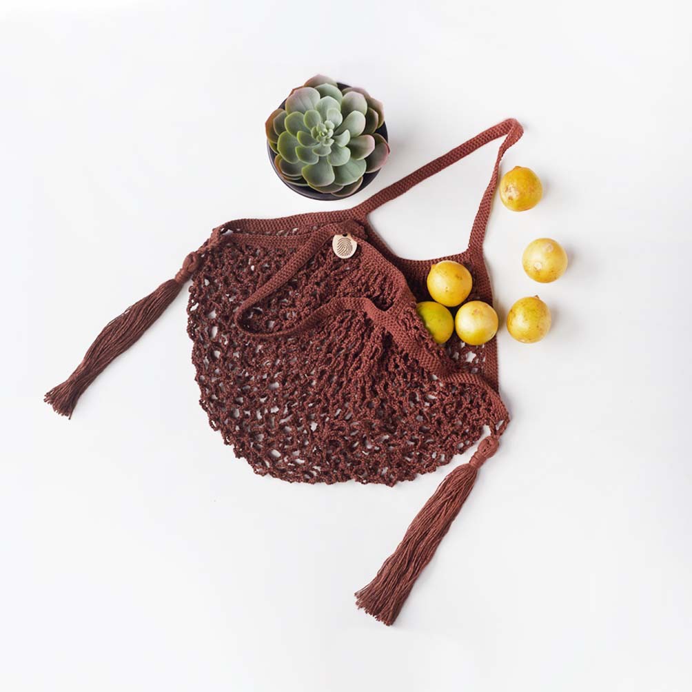 I Want To Smell The Perfume - Melly Market Tassel - Shopping Bag