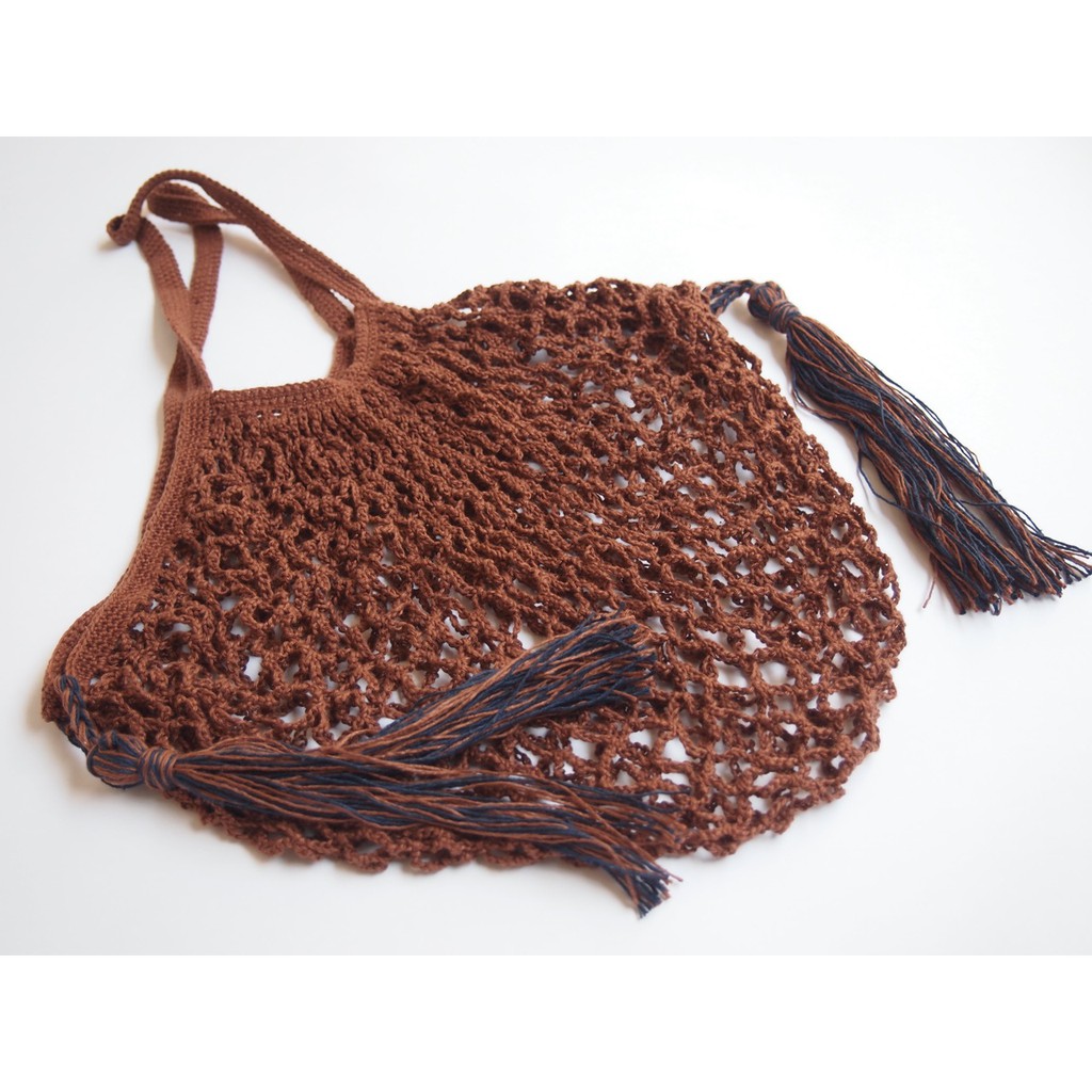 I Want To Smell The Perfume - Melly Market Tassel - Shopping Bag