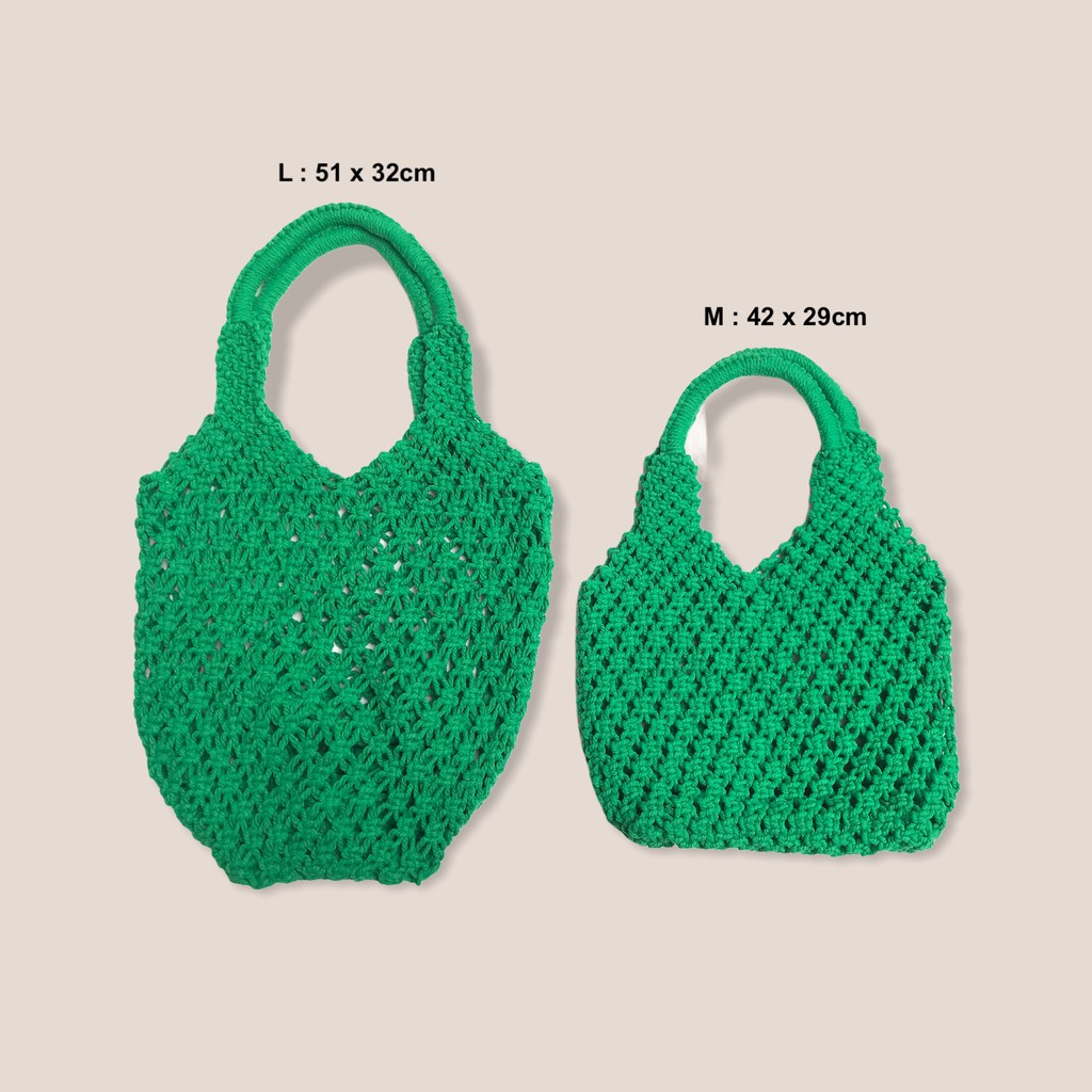 I Want To Smell The Perfume - Diana Macrame Bag - Tas Wanita Makrame