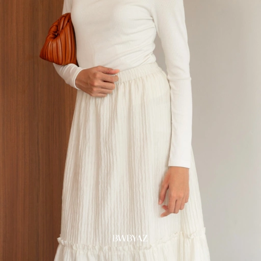 Image of BWBYAZ - BELLE RUFFLE SKIRT