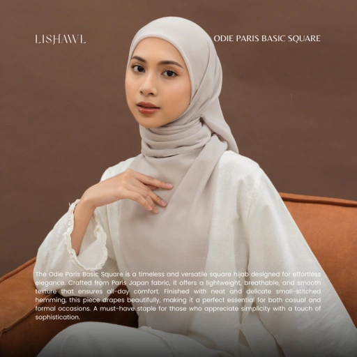 Image of LISHAWL - ODIE PARIS BASIC SQUARE [READY STOCK]