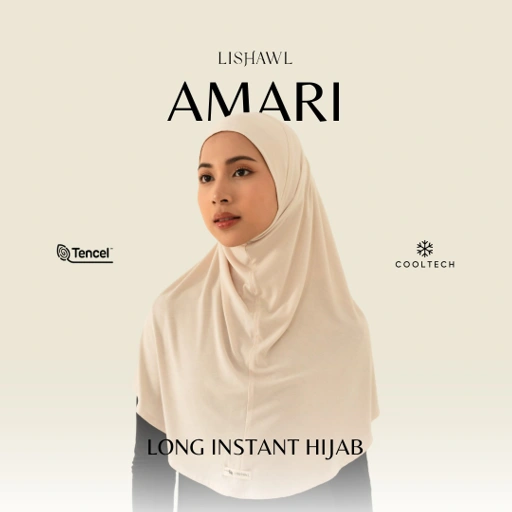 Image of LISHAWL - AMARI LONG INSTAN HIJAB 