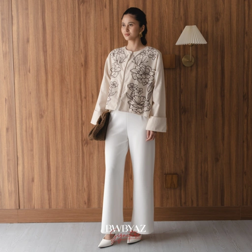 Image of BWBYAZ SIGNATURE - ODESSE BLOOMING OUTER (READY STOCK)