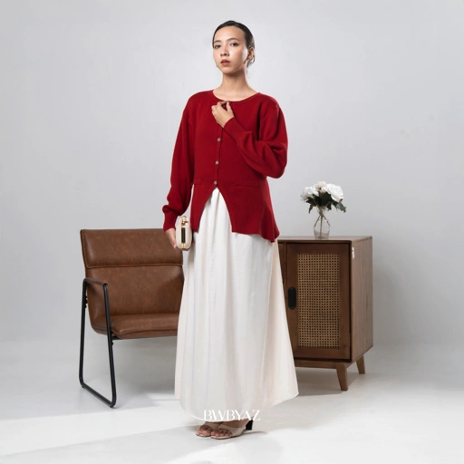 Image of BWBYAZ - NARA FIT KNIT CARDIGAN VOL 1 (READY STOCK)