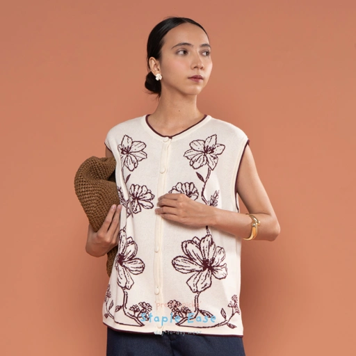 Image of BWBYAZ STAPLE EASE - SIERRA BLOOMING VEST