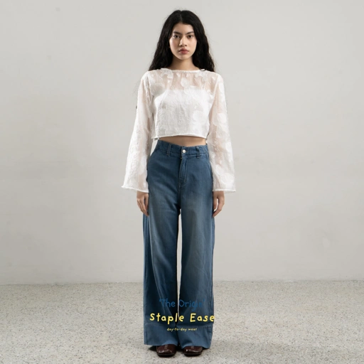 Image of BWBYAZ  STAPLE EASE - ORYN LOOSE PANTS