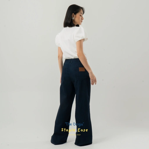 Image of BWBYAZ STAPLE EASE - ORYN LOOSE PANTS (READY STOCK)