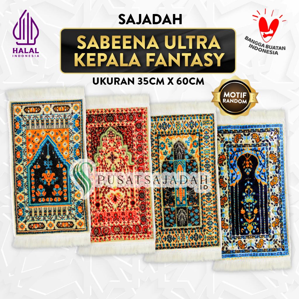 Sajadah Sabeena Ultra Kepala Fantasy
