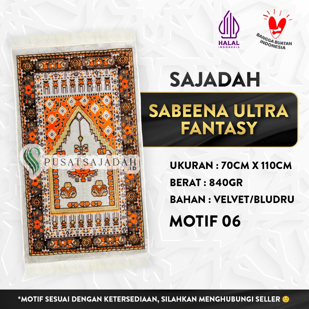 Sajadah Sabeena Ultra Fantasy