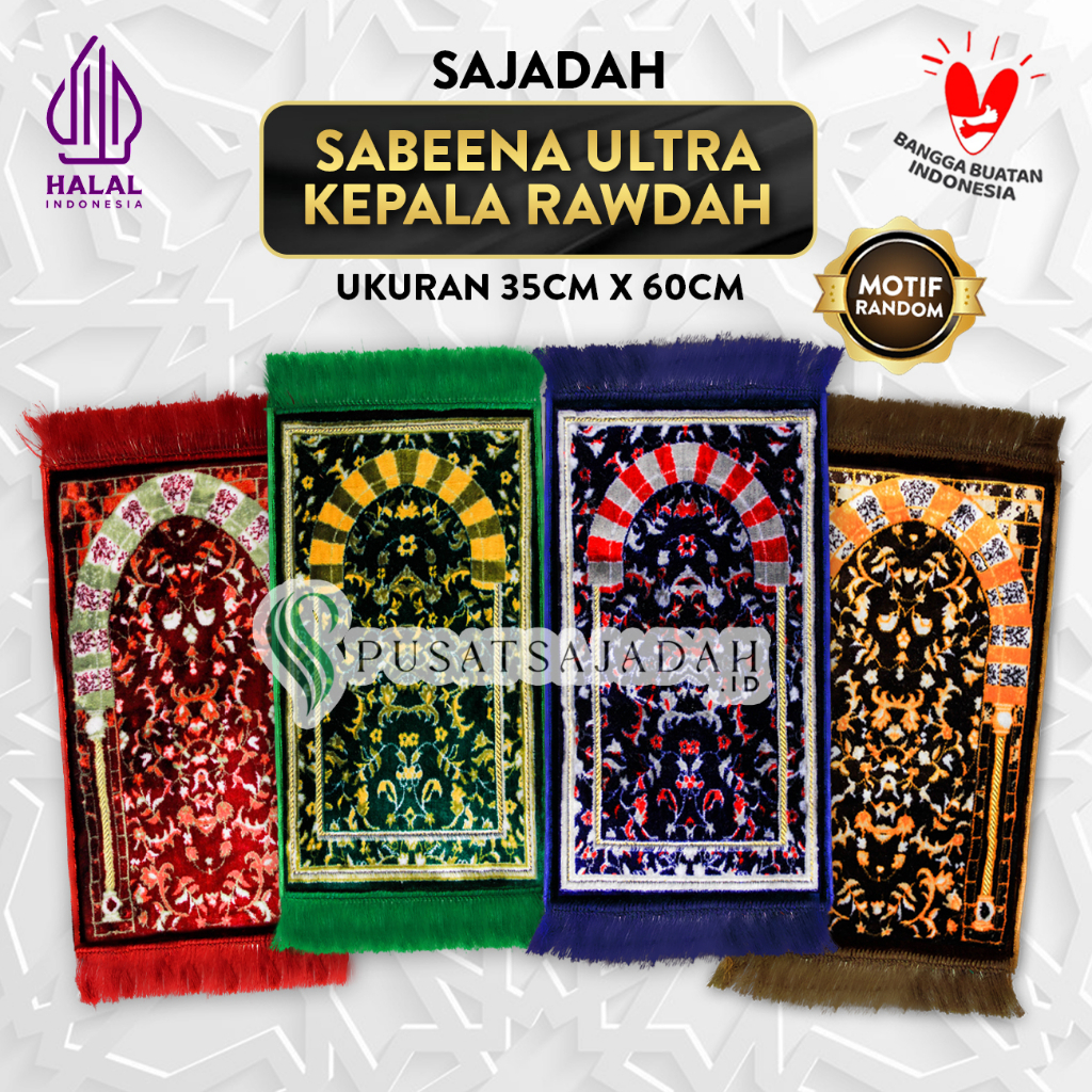 Sajadah Sabeena Ultra Kepala Rawdah