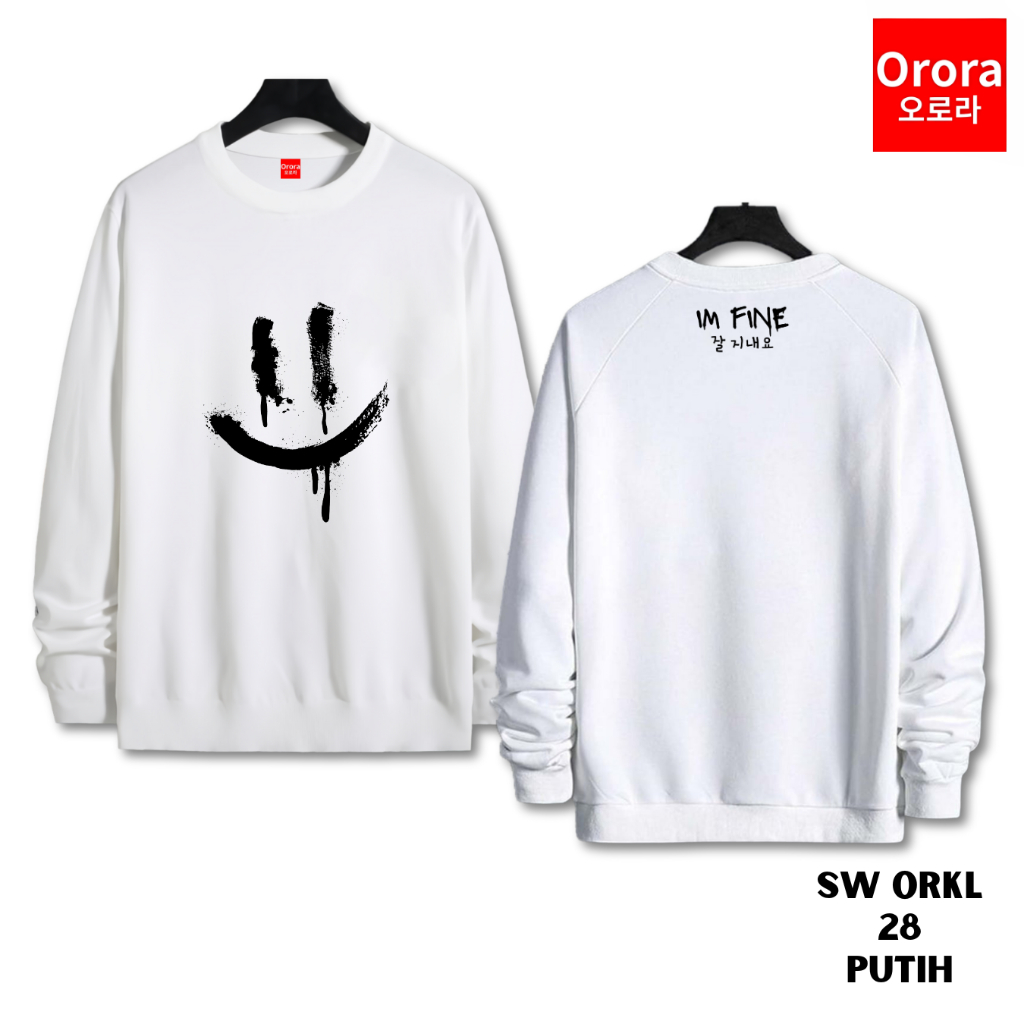 Orora Sweater Pria Korea Im Fine - SW ORKL 28