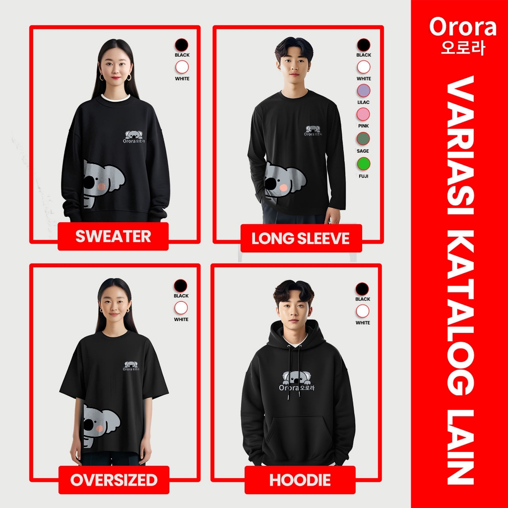 Orora Sweater Korean CUTE KOALA - SW NORK 1