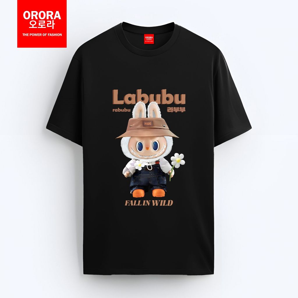 Kaos Pria Lengan Pendek peri monster korea Fall In Wild KR NORL 1