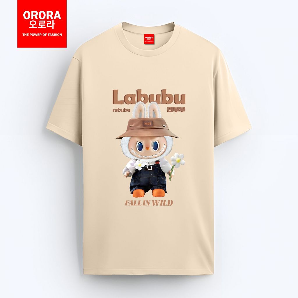 Kaos Pria Lengan Pendek peri monster korea Fall In Wild KR NORL 1