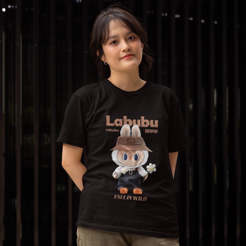 Kaos Pria Lengan Pendek peri monster korea Fall In Wild KR NORL 1
