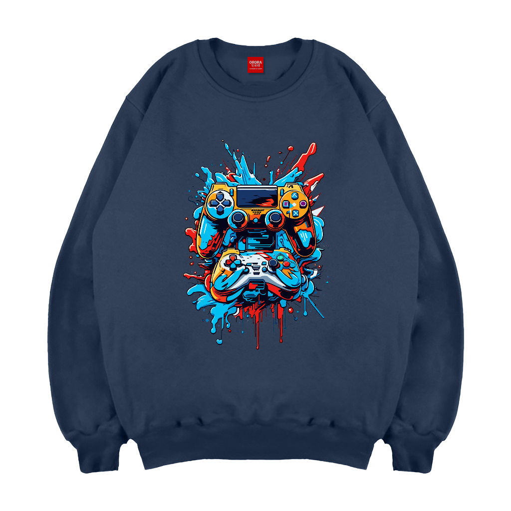 Orora Sweater Distro Premium Korea Stik Game Playstation - SW ORGM 01
