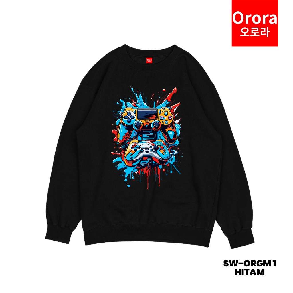 Orora Sweater Distro Premium Korea Stik Game Playstation - SW ORGM 01