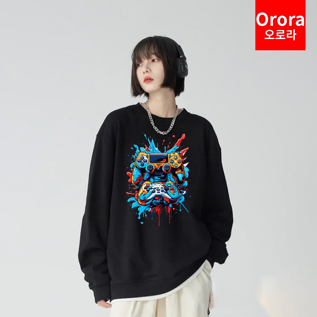Orora Sweater Distro Premium Korea Stik Game Playstation - SW ORGM 01