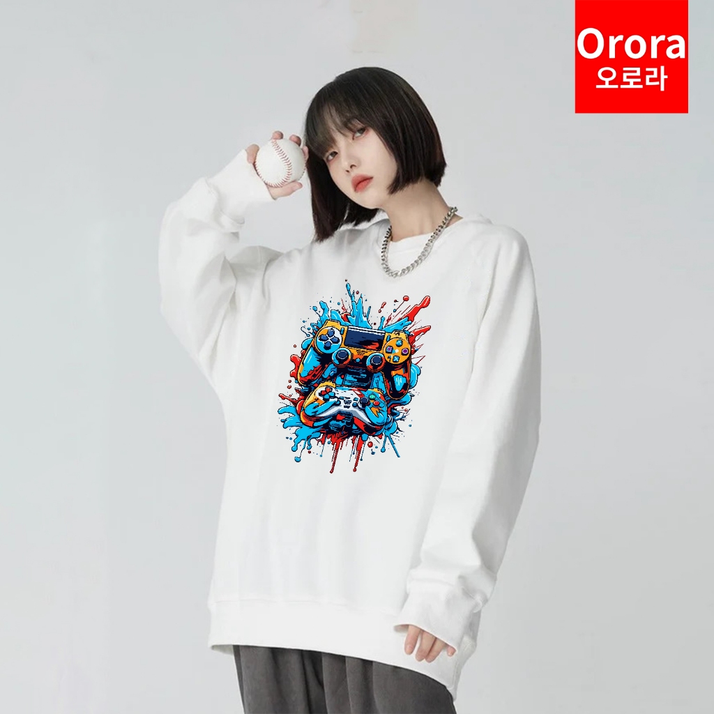 Orora Sweater Distro Premium Korea Stik Game Playstation - SW ORGM 01