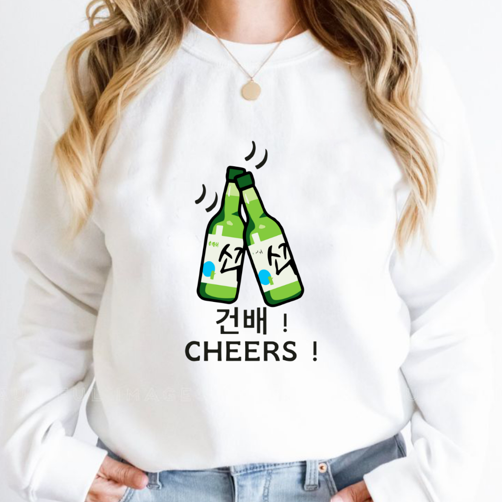 Orora Sweater Wanita Korea Cheers Your Day - SW ORKL 45
