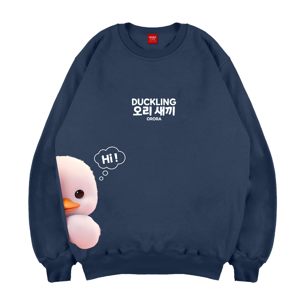 Orora Sweater Distro Premium Korea 3D Cute Duck - SW NOR3D 2