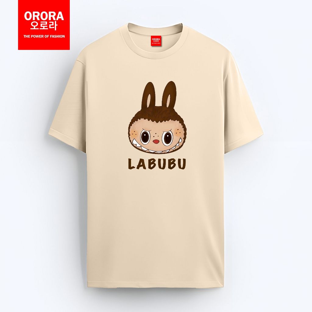 Kaos Pria Lengan Pendek peri monster korea Face NORL 4