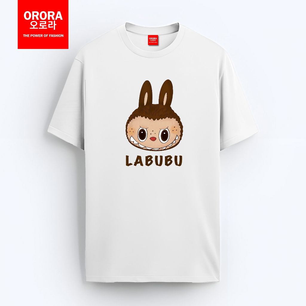 Kaos Pria Lengan Pendek peri monster korea Face NORL 4