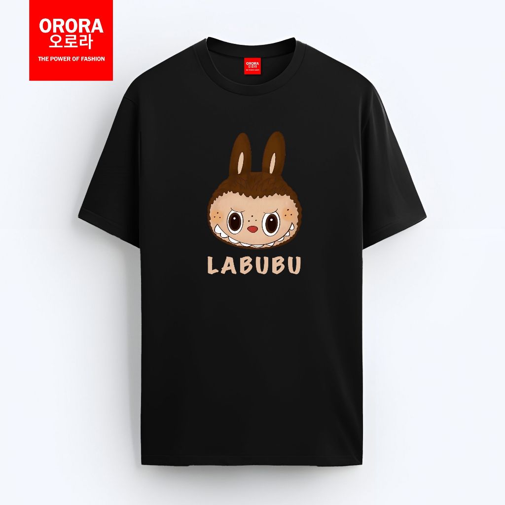 Kaos Pria Lengan Pendek peri monster korea Face NORL 4