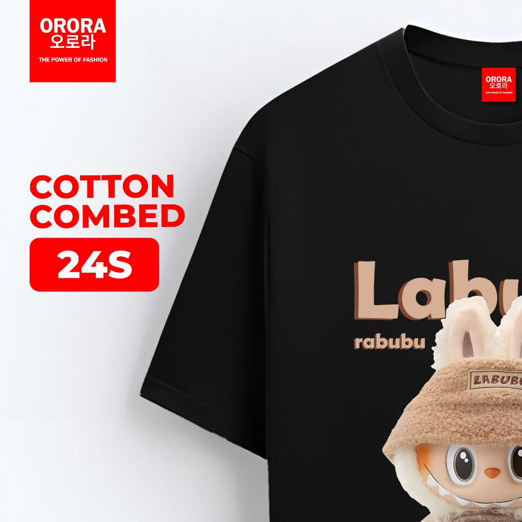 Kaos Pria Lengan Pendek peri monster korea Travel KR NORL 2