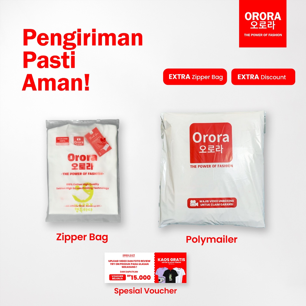 Kaos Pria Lengan Pendek peri monster korea Travel KR NORL 2