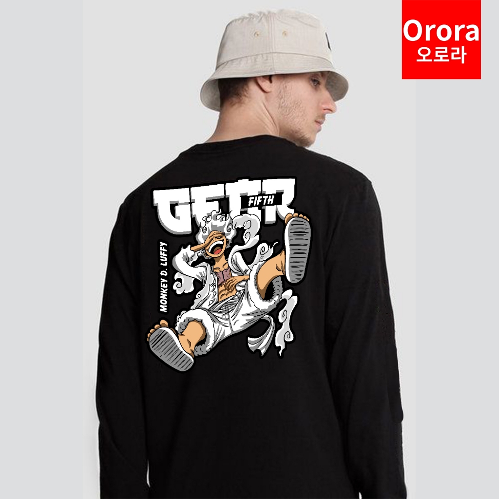 ORORA KAOS LENGAN PANJANG DISTRO PREMIUM ONE PIECE GEAR 5 - TP ORLG 01
