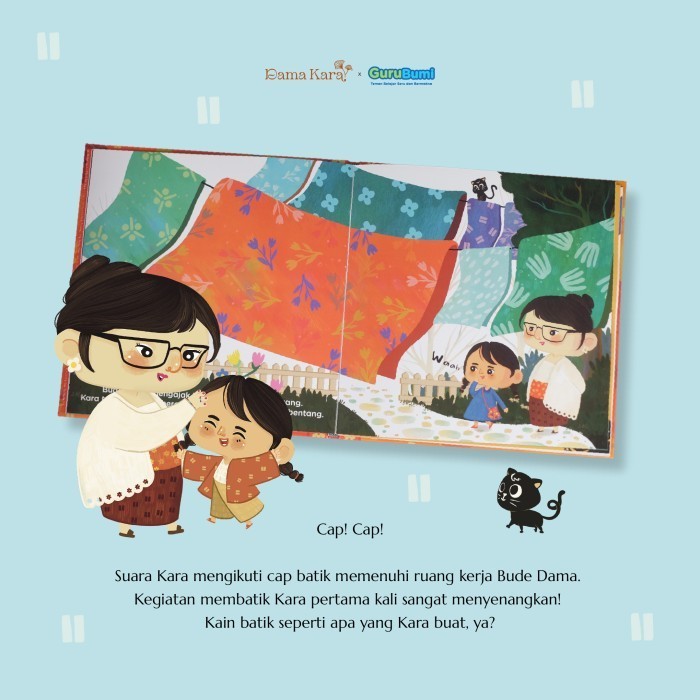 Dama Kara Buku Cerita Anak Kain Batik untuk Kara