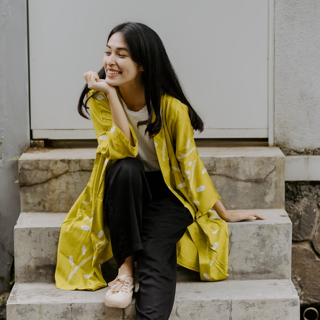 Dama Kara Semi Outer Lime