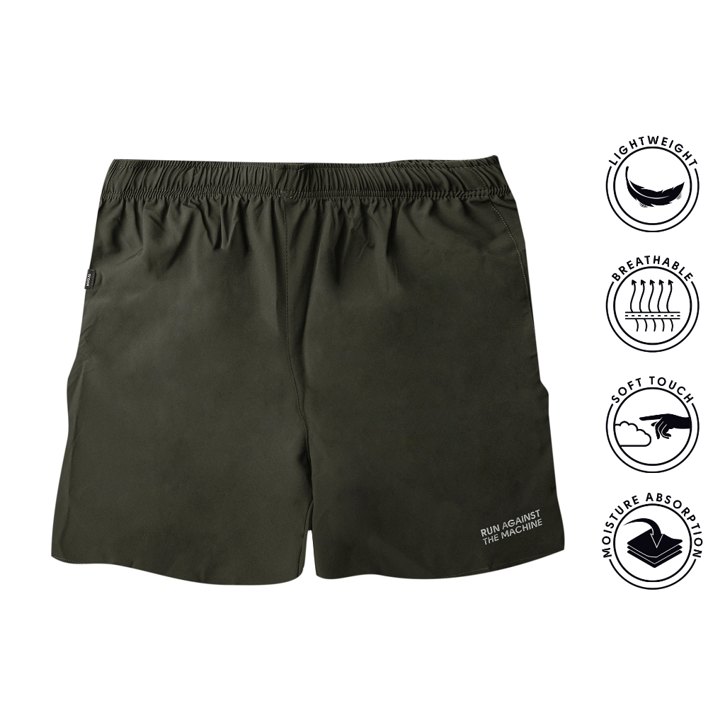 XMOJO Running Shorts Pria Judas Hijau