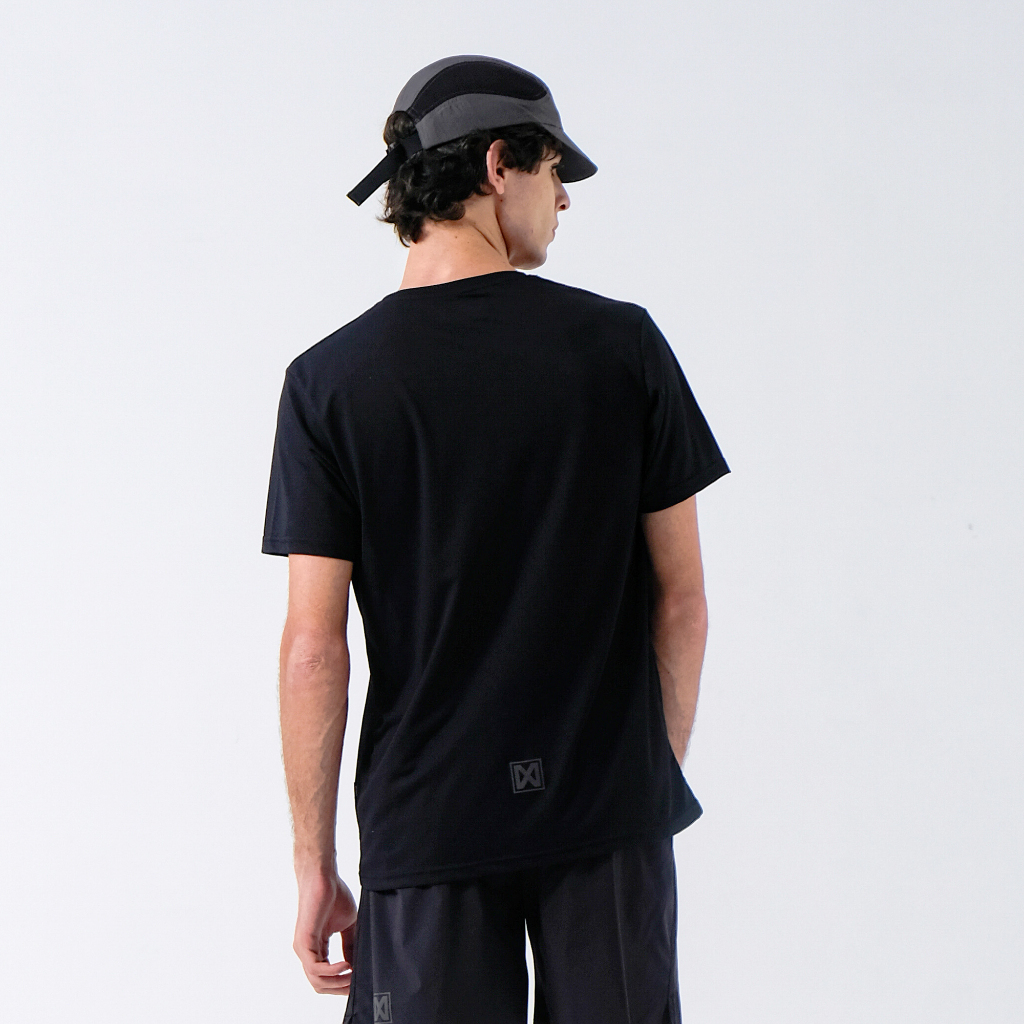 XMOJO Running Jersey Pria Heracles Hitam