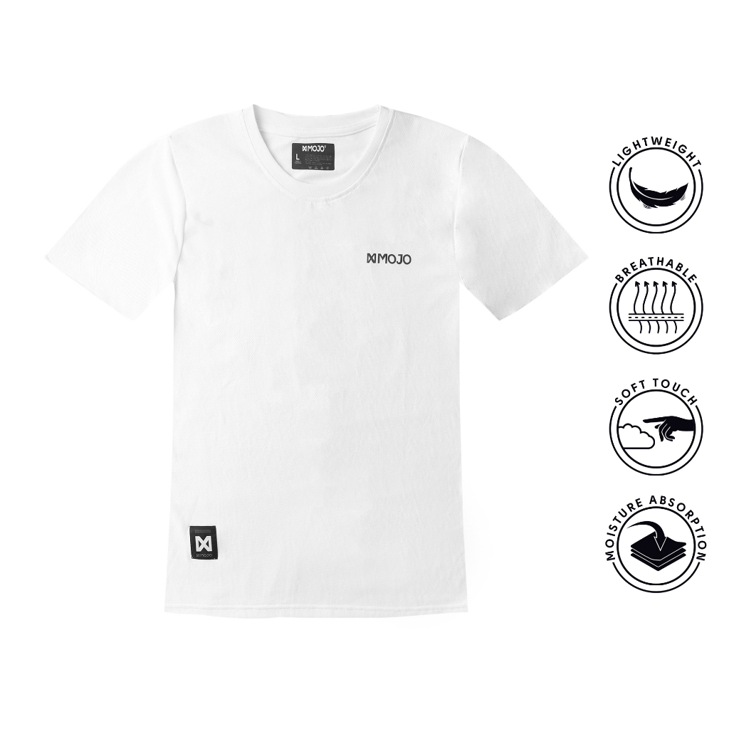 XMOJO Running Jersey Wanita Megara Putih