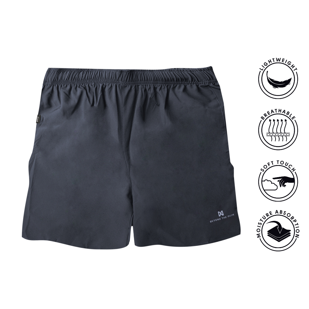 XMOJO Running Shorts Pria Judas Dark Grey