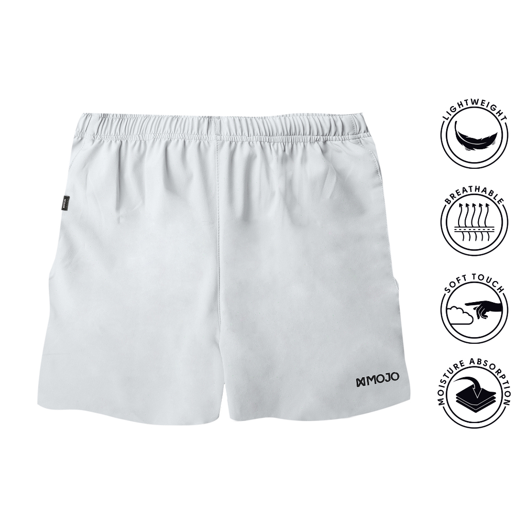 XMOJO Running Shorts Pria Judas Grey