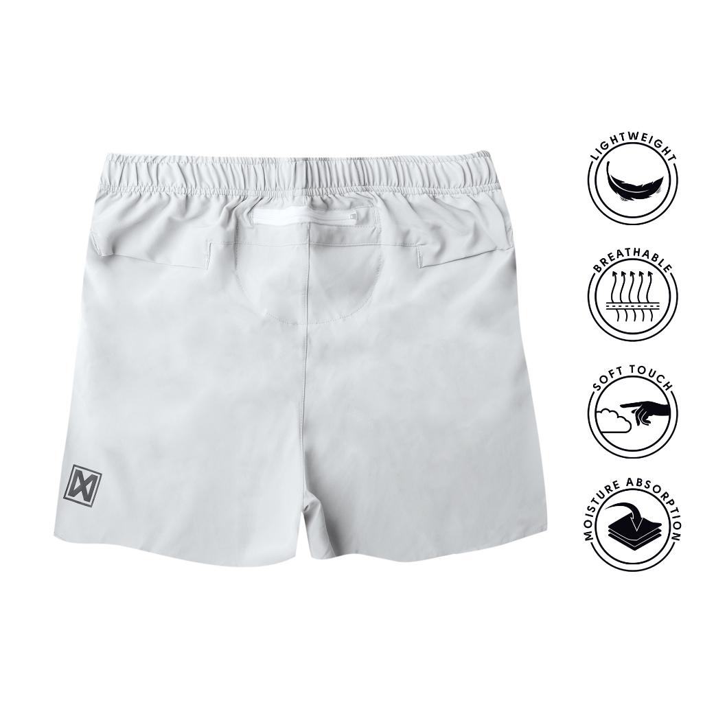 XMOJO Running Shorts Pria Judas Grey