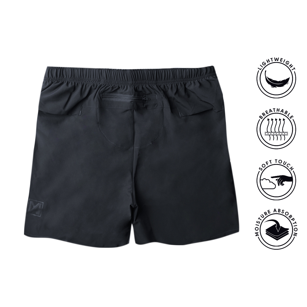 XMOJO Running Shorts Pria Judas Hitam