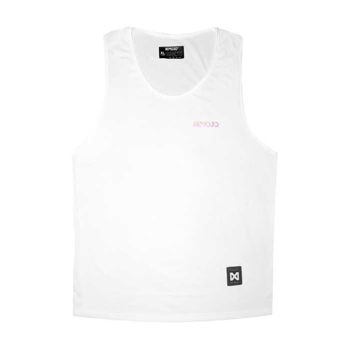 XMOJO Running Tank Pria Mokshi Putih