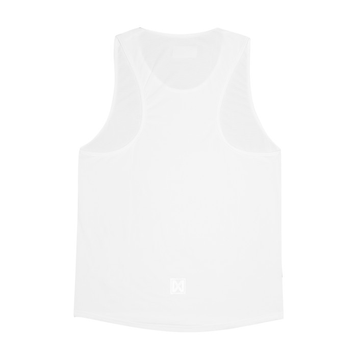 XMOJO Running Tank Pria Mokshi Putih