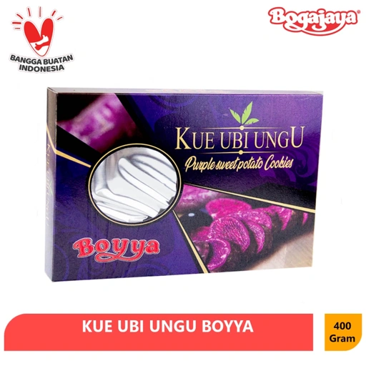 Image of KUE UBI UNGU BOYYA OLEH OLEH SURABAYA / KUE UBI MADU BOYYA 250 GRAM ENAK & GURIH