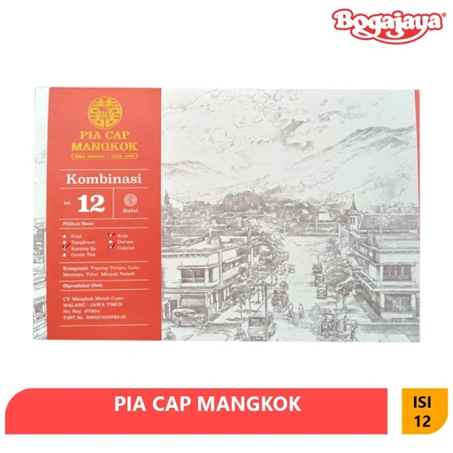 Image of PIA CAP MANGKOK RASA KOMBINASI 12 PCS