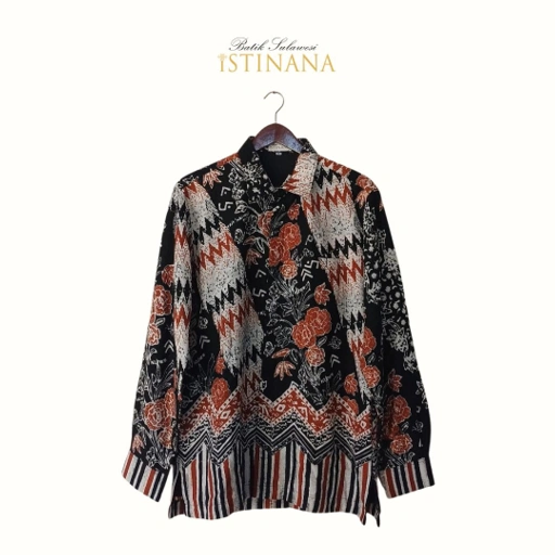 Image of Kemeja Batik Motif Cap Serong Lagosi