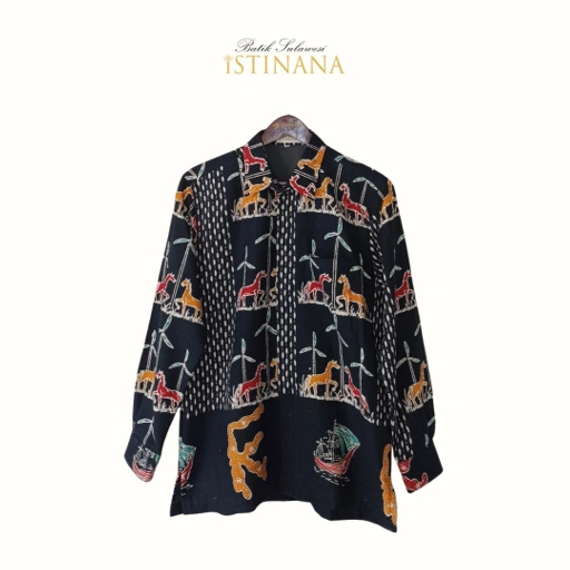 Image of Kemeja Batik Motif Cap Jarrang