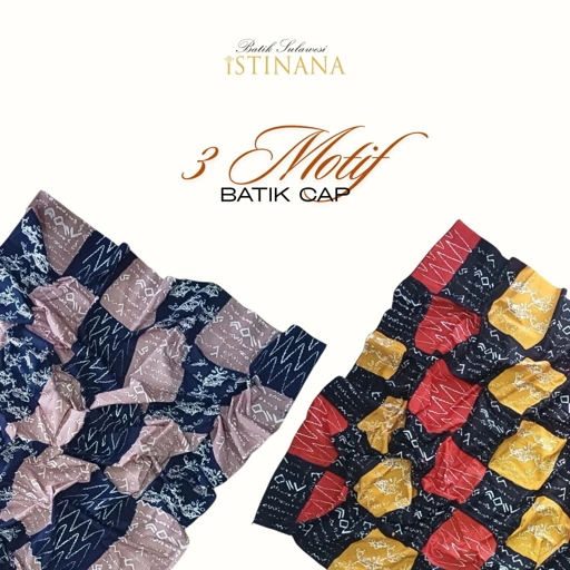 Image of Batik 3 Cap Kombinasi 