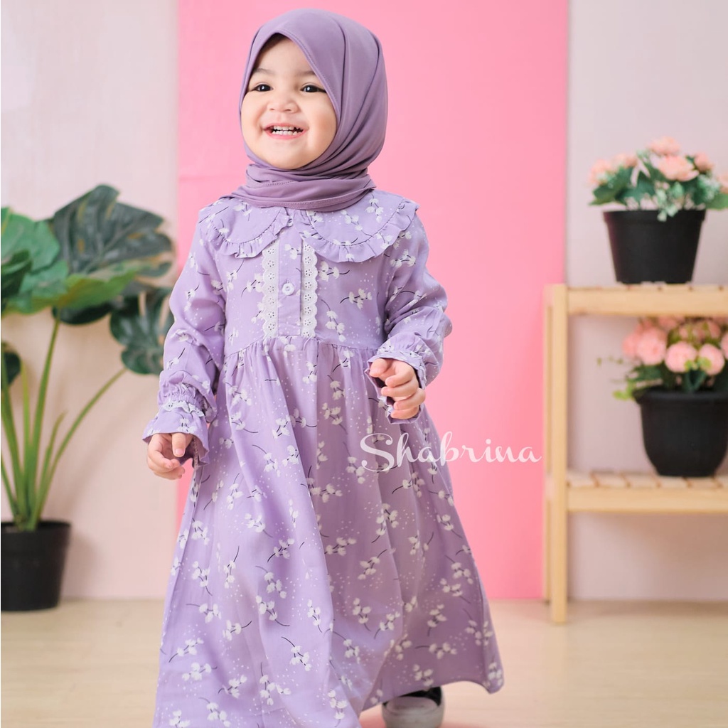 Gamis Kamila (Hanya Gamis) size XS, S, M, L by Shabrina